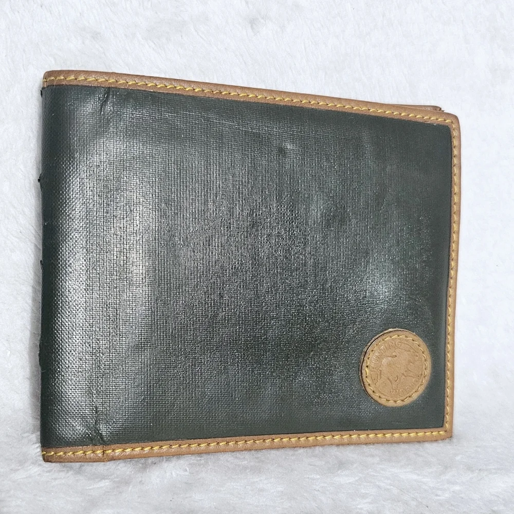 Hunting World Mens Green Bifold Wallet